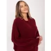 Dámský svetr FACTORY PRICE CH-SW-72610.62 BURGUNDY