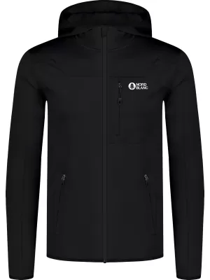 Pánská powerfleece mikina NORDBLANC SPRAWL NBSFM8333 ČERNÁ