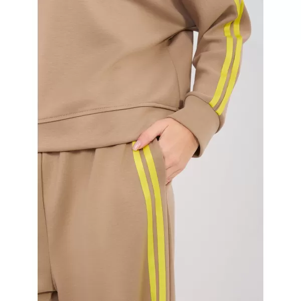  Dámský komplet RUE PARIS IT-KMPL-21772.63 DARK BEIGE 