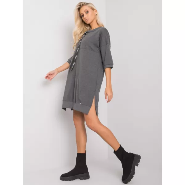  Dámské šaty RELEVANCE RV-SK-6273.47P DARK GREY 