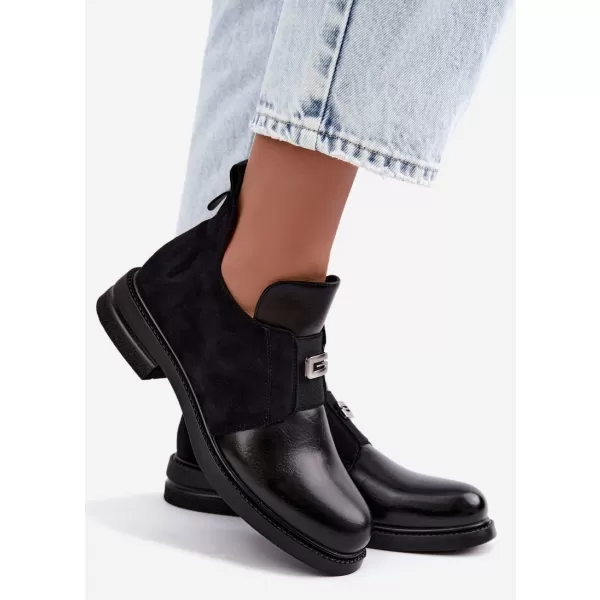  Dámské kotníkové boty VINCEZA 58679 BLACK 