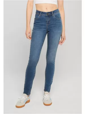 Dámské kalhoty URBAN CLASSICS TB8370 LIGHT BLUE WASHED