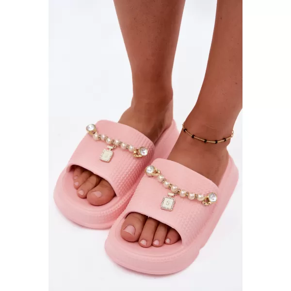  Dámské pantofle BOTO 56160 PINK 