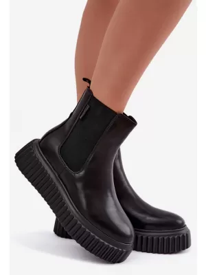 Dámské kotníkové boty BIG STAR SHOES UU274334 BLACK