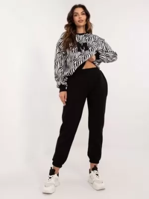 Dámský set MY RED LIPS EM-KMPL-965.11X WHITE-BLACK