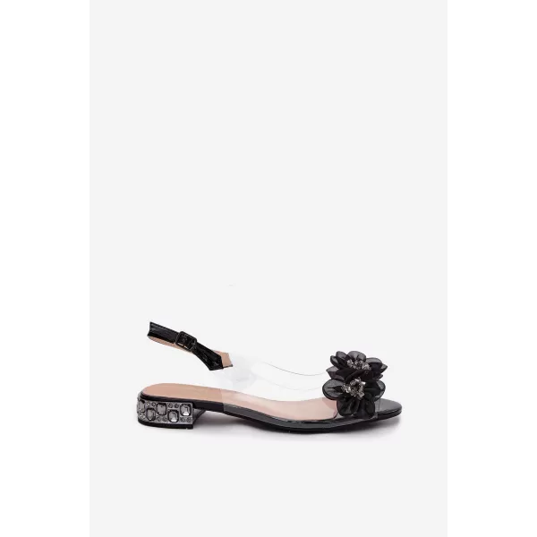  Dámské sandály D&A MR61-9006 BLACK 