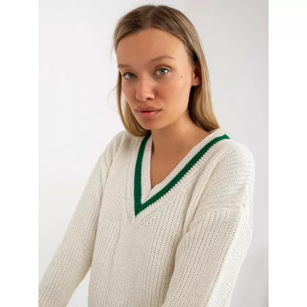 Dámský svetr RUE PARIS LC-SW-8023.55P WHITE 