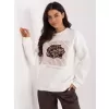 Dámská mikina ITALY MODA MI-BL-4216.15 ECRU
