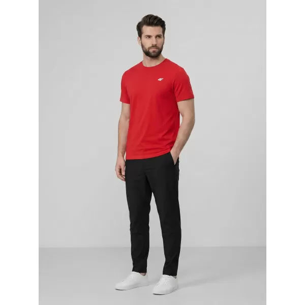  Pánské triko 4F 4FWMM00TTSHM3341 RED 