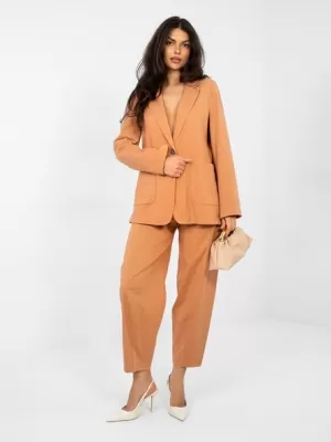 Dámská bunda RUE PARIS IT-MA-FL7703.21P DARK ORANGE