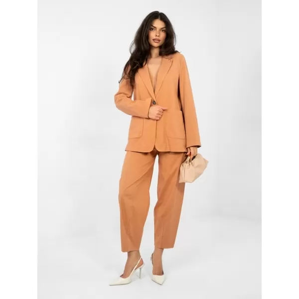  Dámská bunda RUE PARIS IT-MA-FL7703.21P DARK ORANGE 