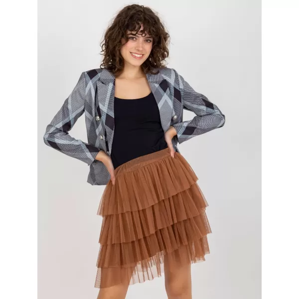  Dámská sukně OCH BELLA TW-SD-BI-0517.84 LIGHT BROWN 