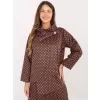 Dámská mikina ITALY MODA IT-BL-21613-1.87 BROWN