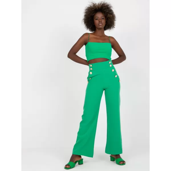  Dámské kalhoty ITALY MODA DHJ-SP-16008.01X GREEN 