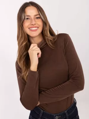 Dámská halenka RUE PARIS IT-BZ-15368.03 BROWN