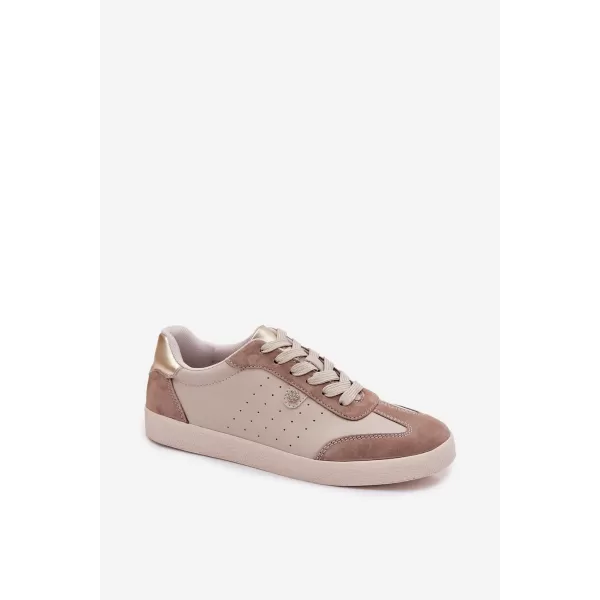  Dámské tenisky S.BARSKI LR61-7091 BEIGE 