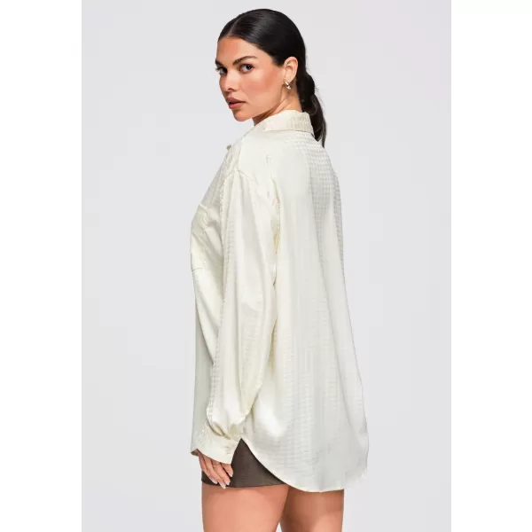  Dámská košile OMBRE OW-SH-E0056 ECRU 