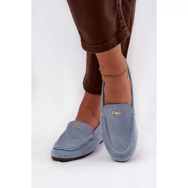  Dámské mokasíny BOTO QQ-273 BLUE 