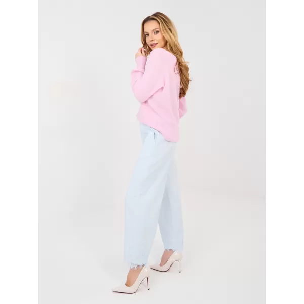  Dámské kalhoty RUE PARIS IT-SP-FL9995.57 LIGHT BLUE 
