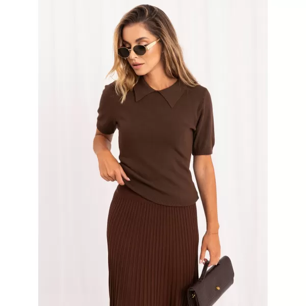  Dámský svetr FACTORY PRICE PM-SW-SF263.77 BROWN 