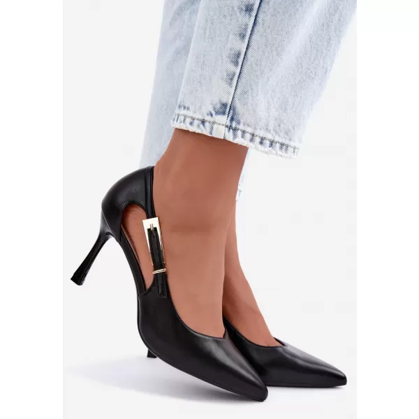  Dámské lodičky na jehle VINCEZA 62288 BLACK 
