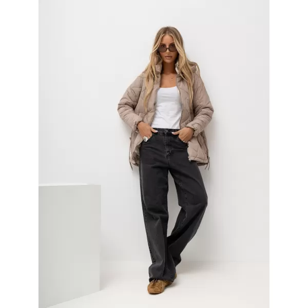  Dámská bunda FACTORY PRICE MBM-KR-2319.37 BEIGE 