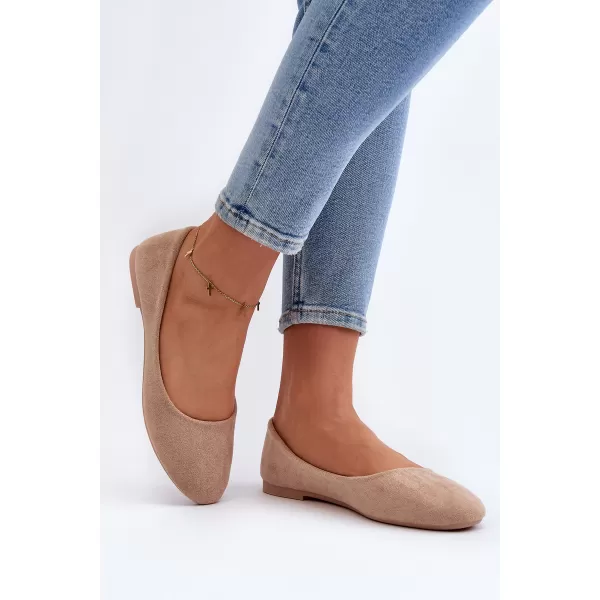  Dámské baleríny BOTO 9BL02-1031 BEIGE 