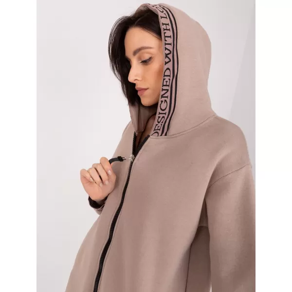  Dámská mikina RELEVANCE RV-BL-9225.96P DARK BEIGE 
