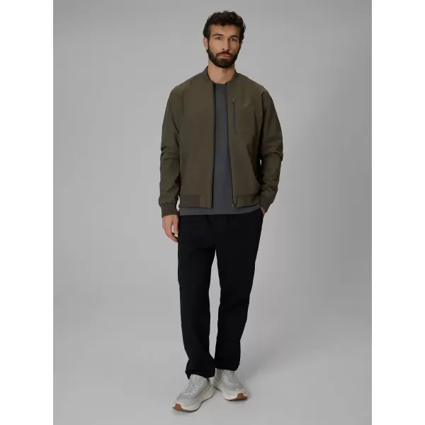  Pánské triko s dlouhým rukávem 4F 4FWMM00TLONM611 DARK GREY MELANGE 