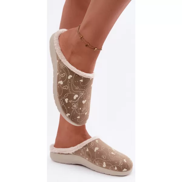  Dámské pantofle INBLU ET000041 BEIGE 
