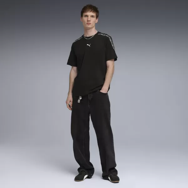  Pánské triko PUMA ESS TAPE TEE 69169301 PUMA BLACK 