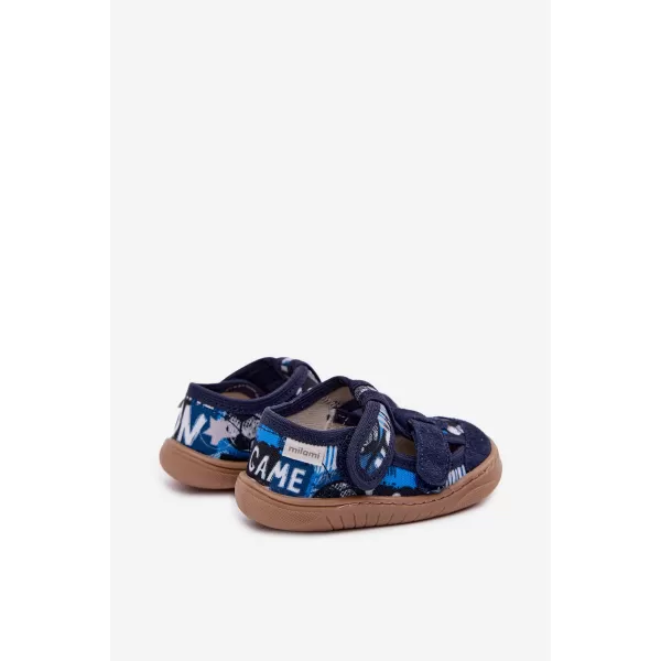  Dětské barefoot bačkory MILAMI BF10/BR-31 BLUE 