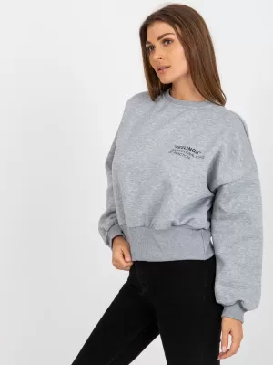 Dámská mikina EX MODA EM-BL-ES-21-521-1.93P GRAY