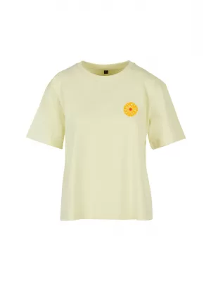 Dámské tričko URBAN CLASSICS TB9011-03660 SOFT YELLOW