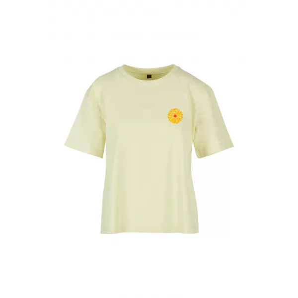  Dámské tričko URBAN CLASSICS TB9011-03660 SOFT YELLOW 