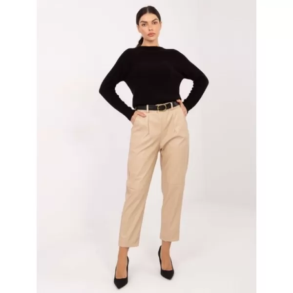  Dámské kalhoty RUE PARIS IT-SP-FL8576.06P CAMEL 
