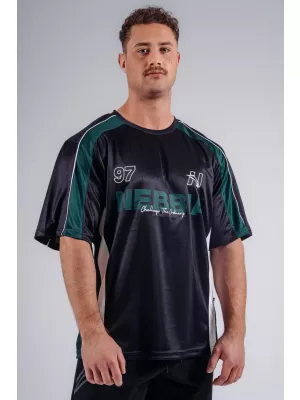 Oversized Jersey tričko 97 NEBBIA PRIMAL 885 BLACK