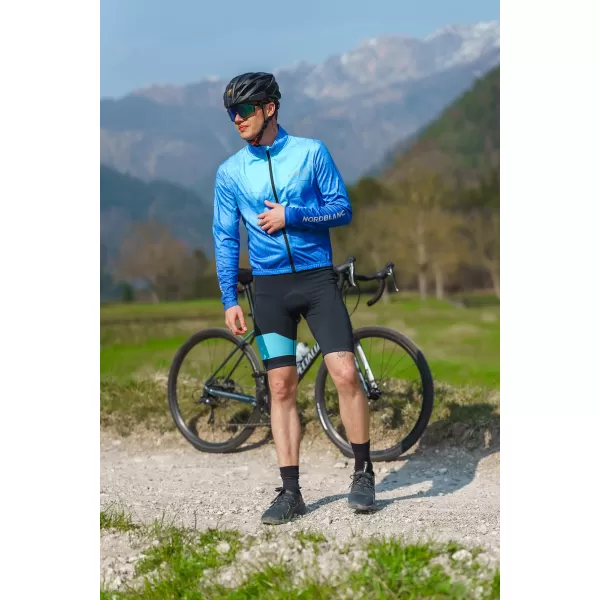  Pánské cyklistické šortky NORDBLANC CHAIN NBSPM8081 MODRÁ 