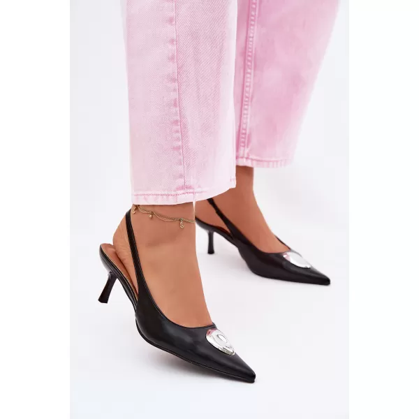 Dámské sandály BOTO P-1443 BLACK 