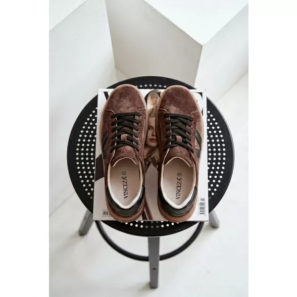  Dámské tenisky VINCEZA 79597 BROWN 