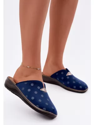 Dámské pantofle INBLU OD000014 NAVY BLUE