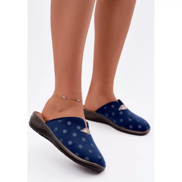  Dámské pantofle INBLU OD000014 NAVY BLUE 