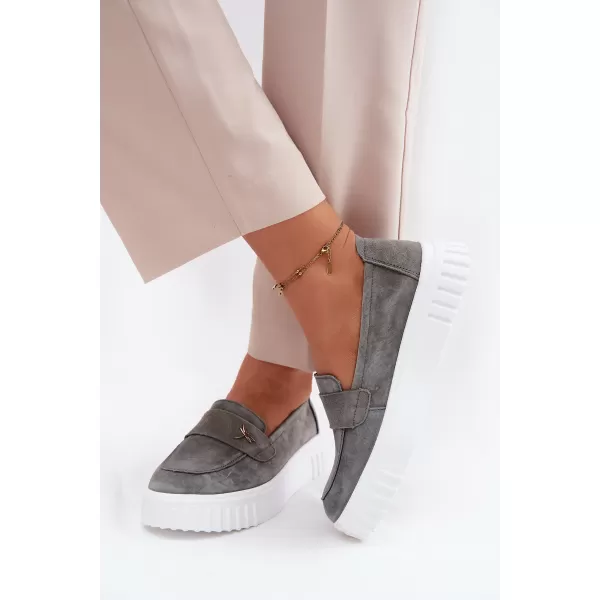  Dámské polobotky VINCEZA 93218 GREY 