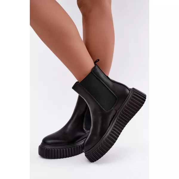  Dámské kotníkové boty BIG STAR SHOES UU274334 BLACK 
