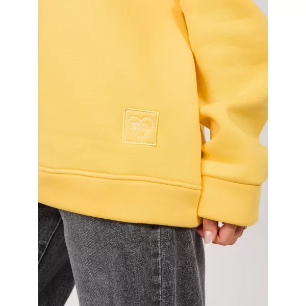  Dámská mikina RUE PARIS RV-BL-A1038.66 YELLOW 