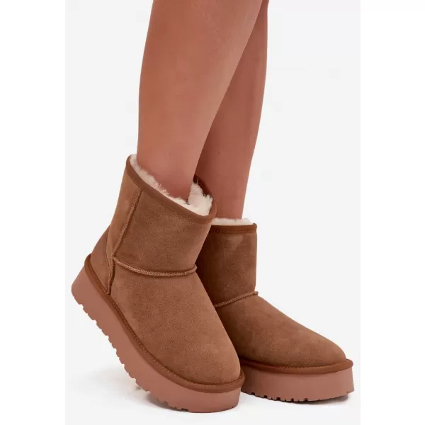  Dámské sněhule BOTO W5825 CAMEL 