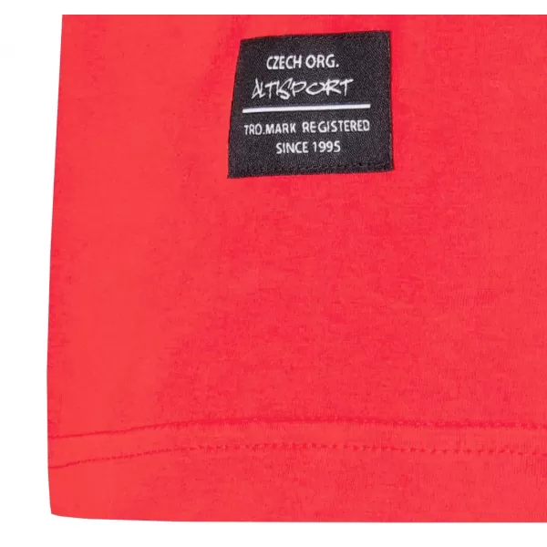  Pánské triko ALTISPORT NP/ALMST20001 SCARLET RED 