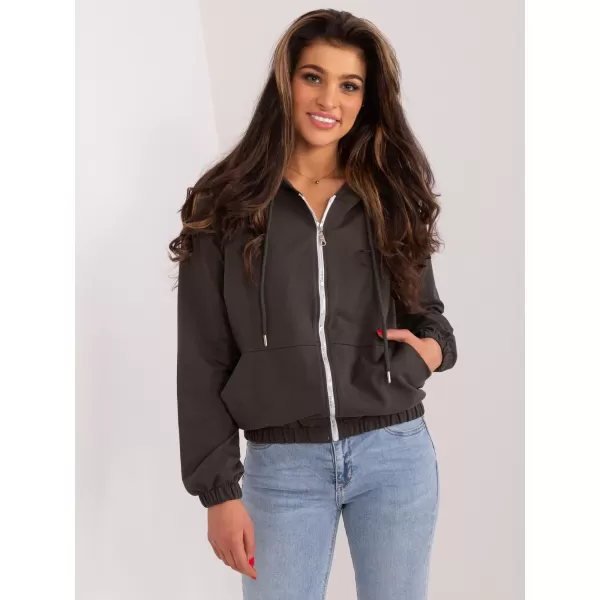  Dámská mikina RELEVANCE RV-BL-8855.20 DARK KHAKI 