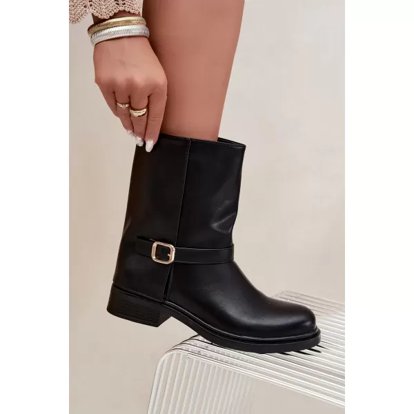  Dámské kotníkové boty BOTO 5859 BLACK 