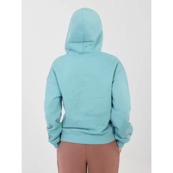  Dámská mikina FACTORY PRICE NS-BL-NS2565.00 TURQUOISE 